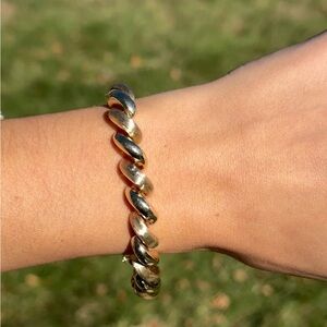 San Marco Sterling Silver 925 Link Bracelet